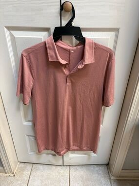 lululemon athletica Men's Polo - Dusty Rose